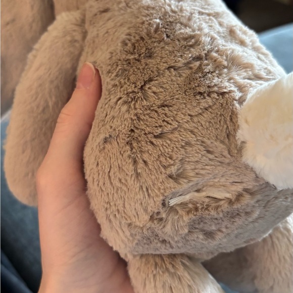 🐇 Small Jellycat Beige Bashful Bunny Stuffed Animal Plushie - Picture 5 of 6